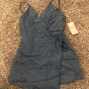 Striped Dress Romper